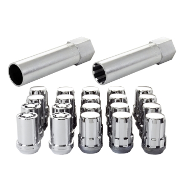 Picture of McGard SplineDrive Tuner 5 Lug Install Kit w-Locks & Tool Cone M12x1-25 - 13-16 Hex - Chrome CS