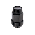 Picture of McGard Hex Lug Nut Cone Seat Bulge Style M14X1-5 - 22mm Hex - 1-635in- Length Box of 144 - Black