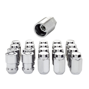 Picture of McGard 5 Lug Hex Install Kit Clamshell w-Locks Cone Seat Nut 1-2-20 - 13-16 Hex - Chrome