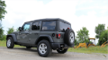 Picture of Corsa 2018-2025 Jeep Wrangler JL 2-5in Dual Rear Turn Down Exit Black Sport Axle-Back Exhaust