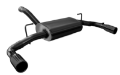 Picture of Corsa 2018-2025 Jeep Wrangler JL 2-5in Dual Rear Exit Black Tips Sport Axle-Back Exhaust