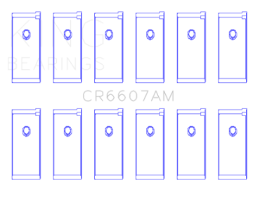 Picture of King Engine Bearings Datsun L28 Size +-25mm Connecting Rod Bearing Set