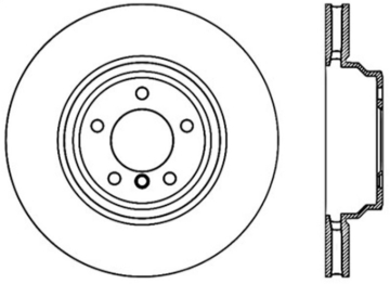 Picture of StopTech 07-09 BMW 335 E90-E92-E93 Slotted & Drilled Right Front Rotor