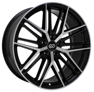 Picture of Enkei Phantom 18x8 5x120 40mm 72-6mm Bore Black Machined Wheel