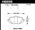 Picture of Hawk 17-19 Fiat 124 Spider DTC-30 Front Brake Pads