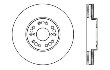 Picture of StopTech 93-05 Lexus GS300-GS350-GS400-GS430-GS450H - 00-05 Lexus IS300 - 93-94 Lexus LS400-LS430-L