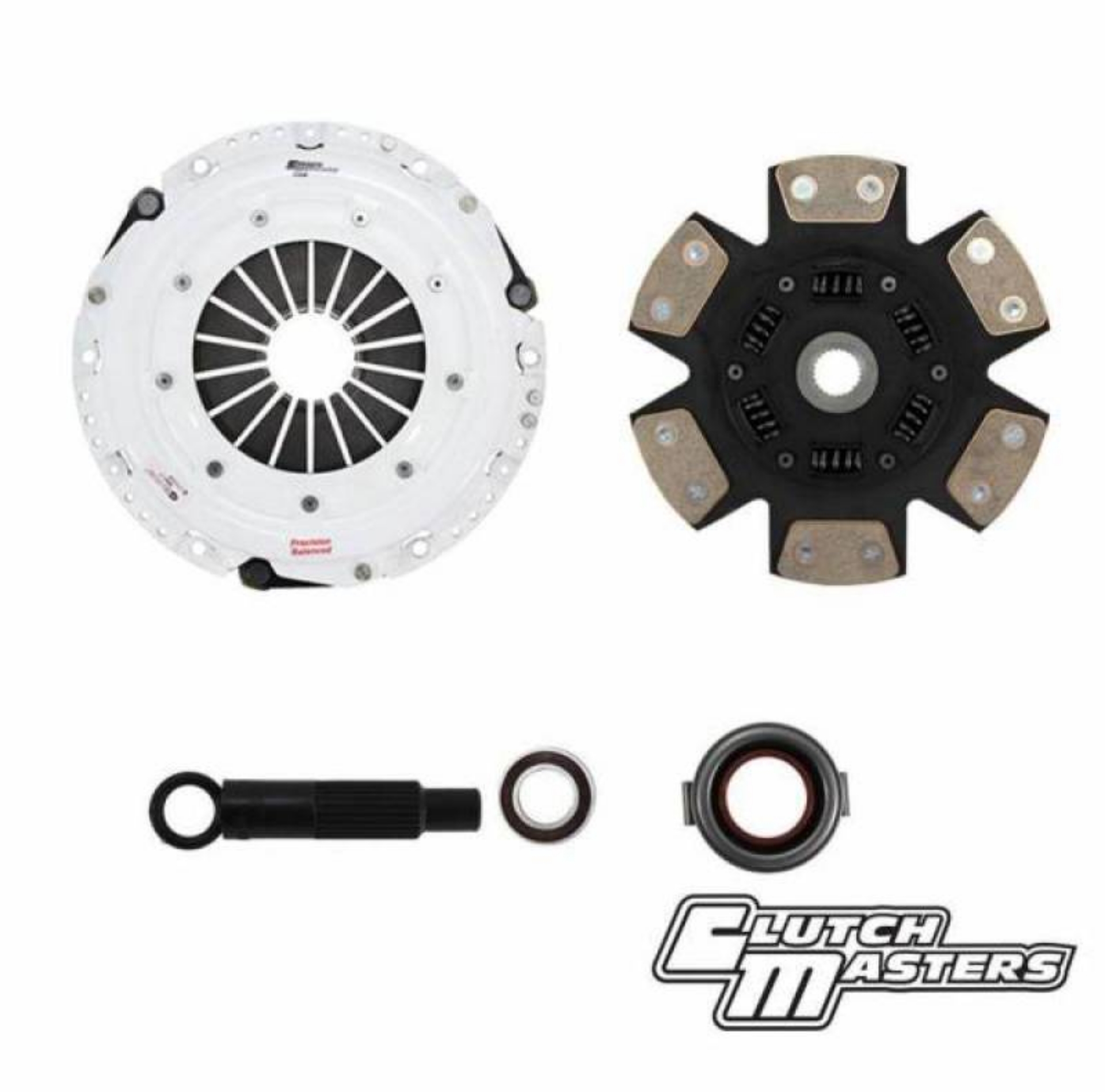 Picture of Clutch Masters 09-14 Acura TL 3-7L SH-AWD 6-Puck Ceramic Dampened Disc FX400 Clutch Kit