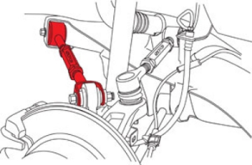Picture of SPC Performance 04-08 Acura TL - TSX Upper Setback Control Arm