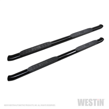 Picture of Westin 2019-2026 Chevy Silverado-Sierra 1500 Crew Cab Non LD PRO TRAXX 4 Oval Nerf Step Bars - Black