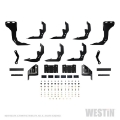 Picture of Westin 2019 Chevrolet Silverado-Sierra 1500 Crew Cab 5-5ft R5 Modular Nerf Step Bars - Black