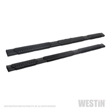 Picture of Westin 2019 Chevrolet Silverado-Sierra 1500 Crew Cab 5-5ft R5 Modular Nerf Step Bars - Black