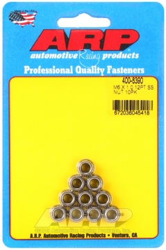 Picture of ARP M6 X 1-00 M8 wr Stainless Steel 12pt Nut Kit Pack of 10