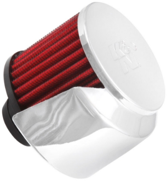 Picture of K&N 1in Flange L x 3in OD x 2-5in Height Clamp On Crankcase Vent Filter