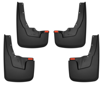 Picture of Husky Liners 19-22 RAM 1500 w- OEM Fender Flares Custom-Molded Front & Rear Mud Guards