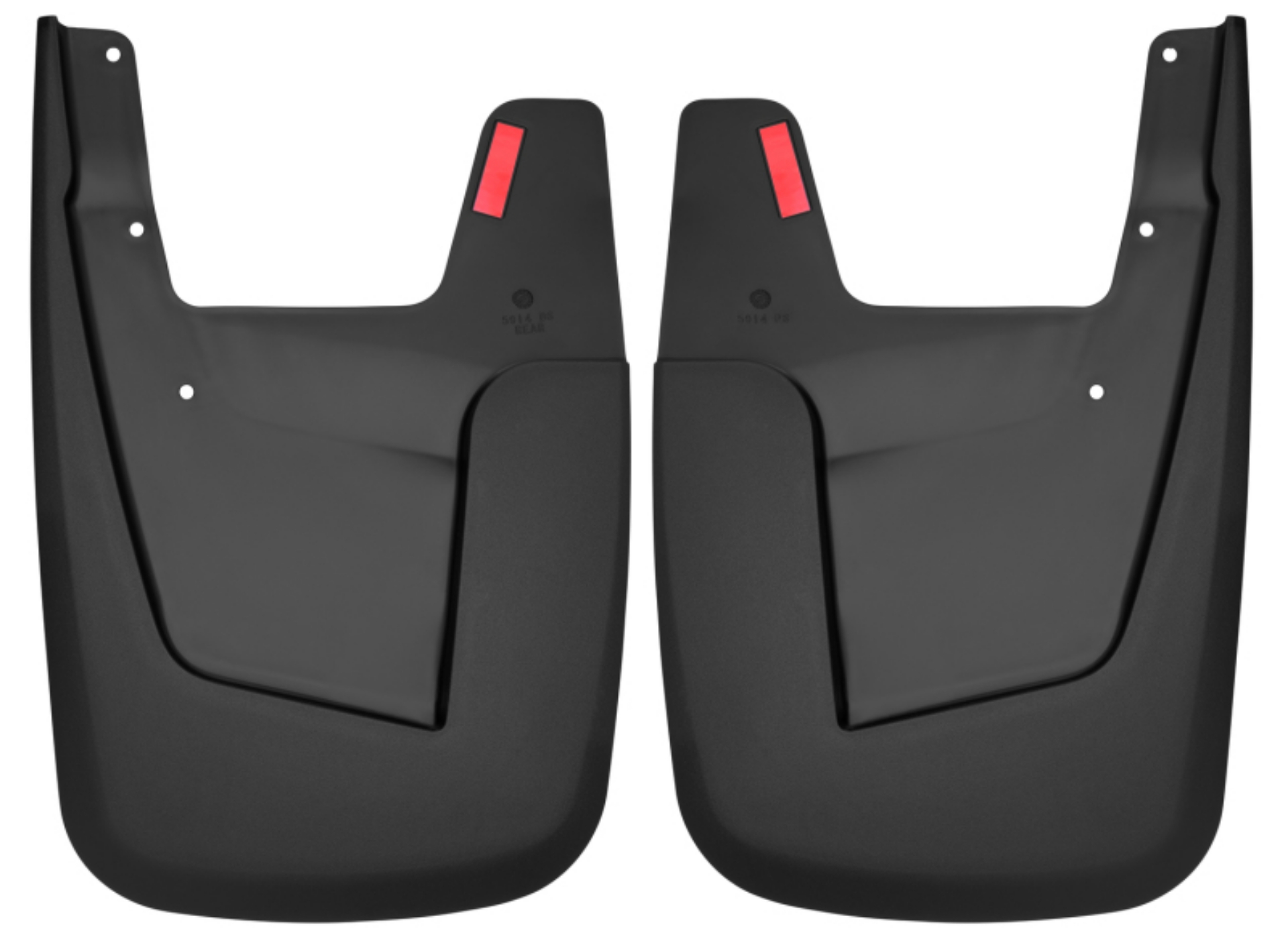 Picture of Husky Liners 19-22 RAM 1500 w-o OEM Fender Flares Custom-Molded Rear Mud Guards