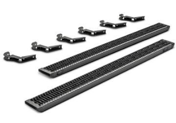 Picture of N-Fab Growler Fleet 07-19 Toyota Tundra Crew Cab - Cab Length - Tex- Black