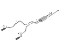 Picture of Borla 14-18 Toyota Tundra 4-6L-5-7L V8 AT 2&4WD Crew Max Cat-Back Touring Exhaust - Black Chrome Tip