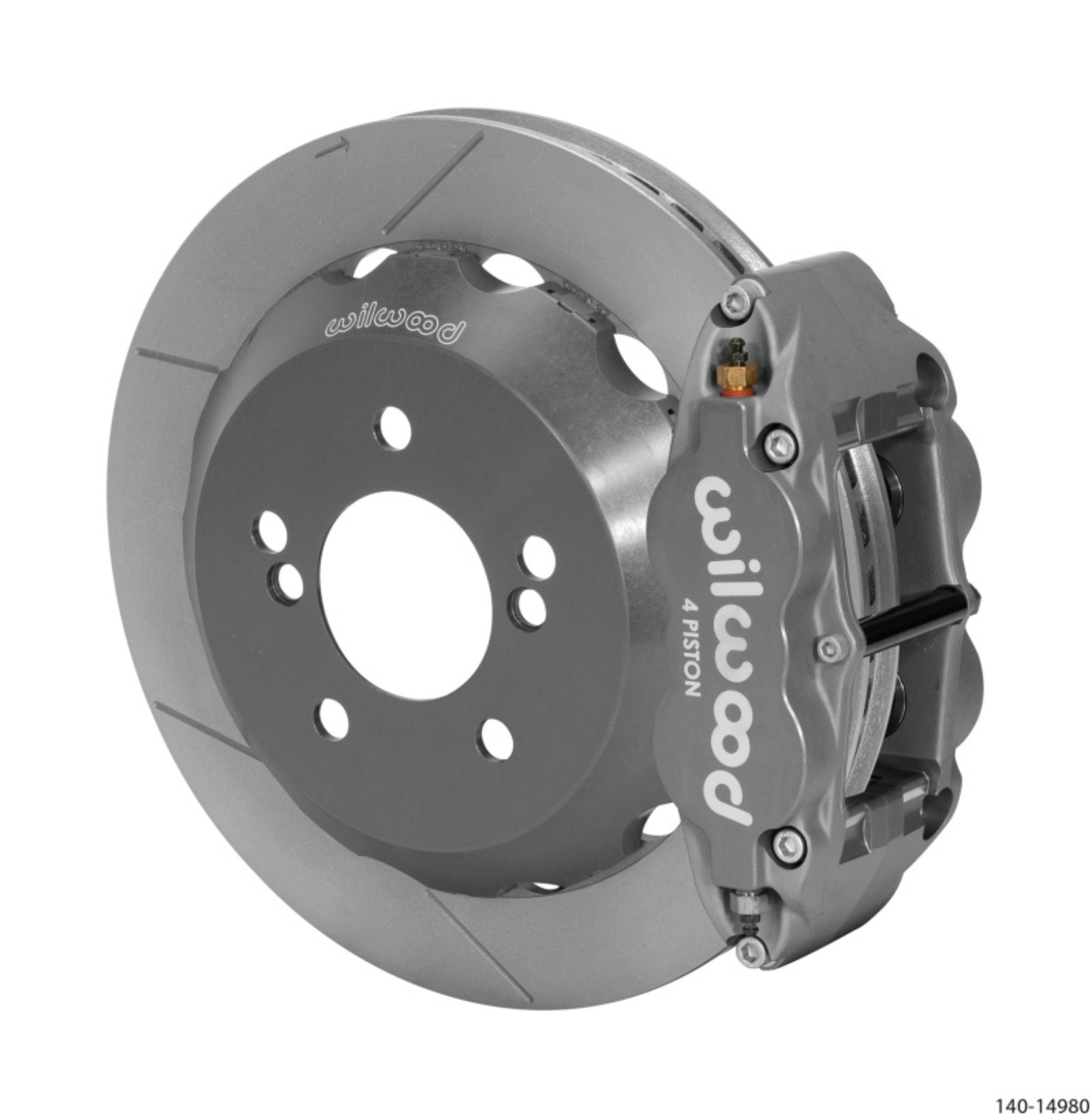 Picture of Wilwood Superlite 4R-ST Rear 12-88in Road Race Kit - Gray Hard Anodize 00-06 BMW M3 E46