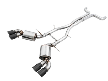 Picture of AWE Tuning 16-24 Chevy Camaro SS Non-Res Cat-Back Exhaust -Touring Edition Quad Diamond Black Tips