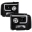 Picture of Spyder Ford F250-350-450 05-07 Projector Headlights - Light Bar DRL LED - Black PRO-YD-FS05V2-LB-BK