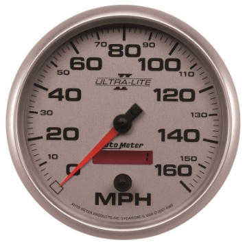 Picture of Autometer Ultra-Lite II 5 Inch 160 MPH FSE Programmable Speedometer