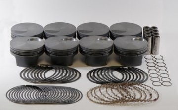 Picture of Mahle MS Piston Set BBC Mar 509ci 4-50in Bore 4in Stroke 6-135in Rod 0-990 Pin -3cc 9-0 CR Set of 8