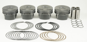 Picture of Mahle MS Piston Set 07+ Mini 77-50mm Bore 85-8mm Stroke 138-2mm Rod 20mm Pin 1cc 10-3 CR Set of 4