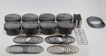 Picture of Mahle MS Piston Set BBC 496ci 4-310in Bore 4-25in Stroke 6-385in Rod -990 Pin 48cc 13-7 CR Set of 8