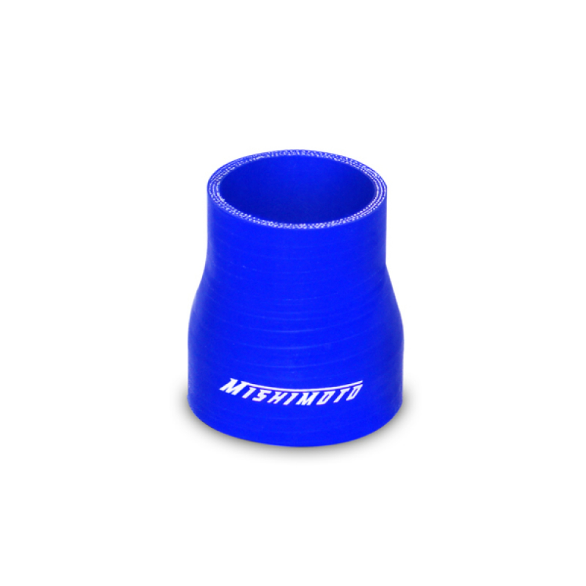 Picture of Mishimoto 2-0 to 2-5 Inch Blue Transition Coupler