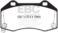 Picture of EBC 2017+ Fiat 124 Spider 1-4L Turbo Abarth Redstuff Front Brake Pads