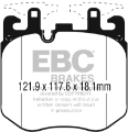 Picture of EBC 2019+ BMW X5 3-0T - 2020+ BMW X6 4-4TT M50 G05-G06-G07 Redstuff Front Brake Pads