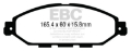 Picture of EBC 2015+ Nissan Murano 3-5L Redstuff Front Brake Pads