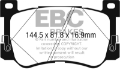 Picture of EBC 2017+ Genesis G90 5-0L Redstuff Front Brake Pads