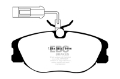 Picture of EBC 89-91 Lancia Delta Integrale 2-0L Turbo HF 16V Yellowstuff Front Brake Pads