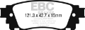 Picture of EBC 2017+ Toyota C-HR 2-0L Yellowstuff Rear Brake Pads