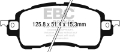 Picture of EBC 2016 Scion IA 1-5L Yellowstuff Front Brake Pads