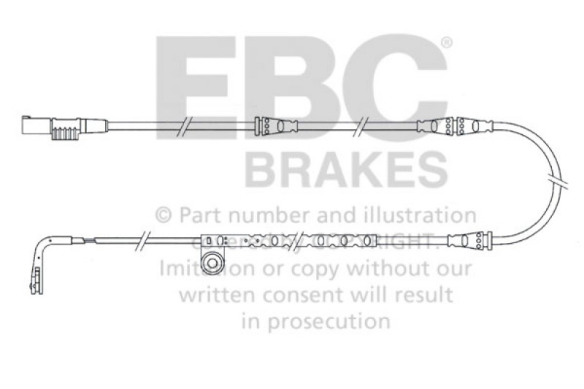 Picture of EBC 2005-2006 Land Rover Range Rover Sport 4-4L Front Wear Leads
