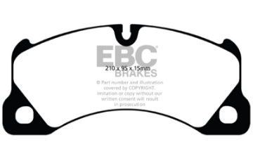 Picture of EBC 2010-2017 Volkswagen Touareg 3-0L Supercharged Hybrid Ultimax2 Front Brake Pads