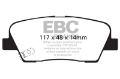 Picture of EBC 2009-2016 Hyundai Genesis Coupe 2-0L Turbo Ultimax2 Rear Brake Pads