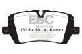 Picture of EBC 2017+ Land Rover Discovery 5 3-0L Supercharged Ultimax2 Rear Brake Pads