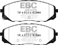 Picture of EBC 2015+ Kia Sedona 3-3L Ultimax2 Front Brake Pads