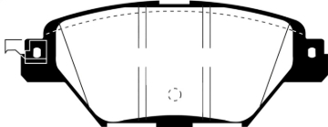 Picture of EBC 2016+ Mazda CX-9 2-5L Turbo Ultimax2 Rear Brake Pads