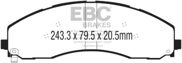 Picture of EBC 2017+ Ford F-450 Ultimax2 Front Brake Pads