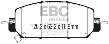 Picture of EBC 2017+ Honda CR-V 1-5L Turbo Ultimax2 Front Brake Pads