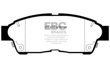 Picture of EBC 96-2000 Toyota Rav4 2-0L Ultimax2 Front Brake Pads