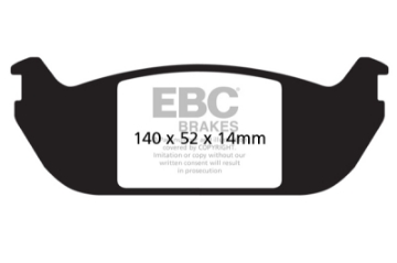 Picture of EBC 2003-2006 Lincoln Aviator 4-6L Ultimax2 Rear Brake Pads