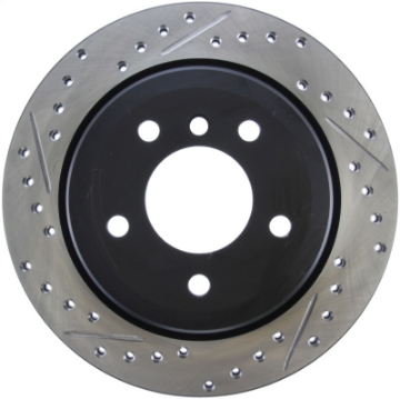 Picture of StopTech 9-07-09 BMW 328 - 06 BMW 325 E90 AWD Slotted & Drilled Right Rear Rotor