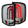 Picture of ANZO 2007-2013 Chevrolet Silverado 1500 LED Taillights Chrome