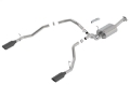 Picture of Borla 2019 RAM 1500 5-7L V8 AT 4DR Crew Cab Short Bed S-Type SS Catback Exhaust - Black Chrome Tip