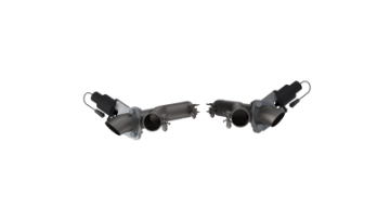 Picture of 2011-2024 Dodge Durango 5-7L QTP Aggressor Cutout Pipes